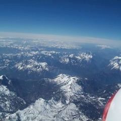 Flugwegposition um 12:16:43: Aufgenommen in der Nähe von Gemeinde, 6393, Österreich in 2707 Meter